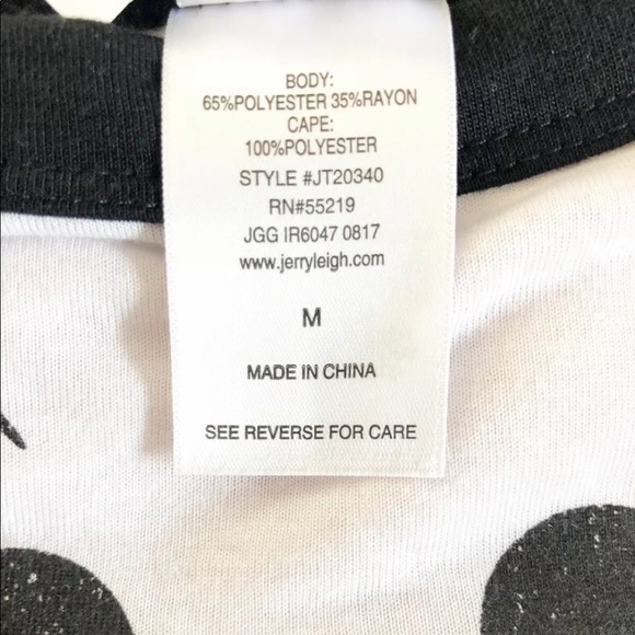 DISNEY MICKEY MOUSE HALLOWEEN SHIRT WITH CAPE - Picture 6 of 6